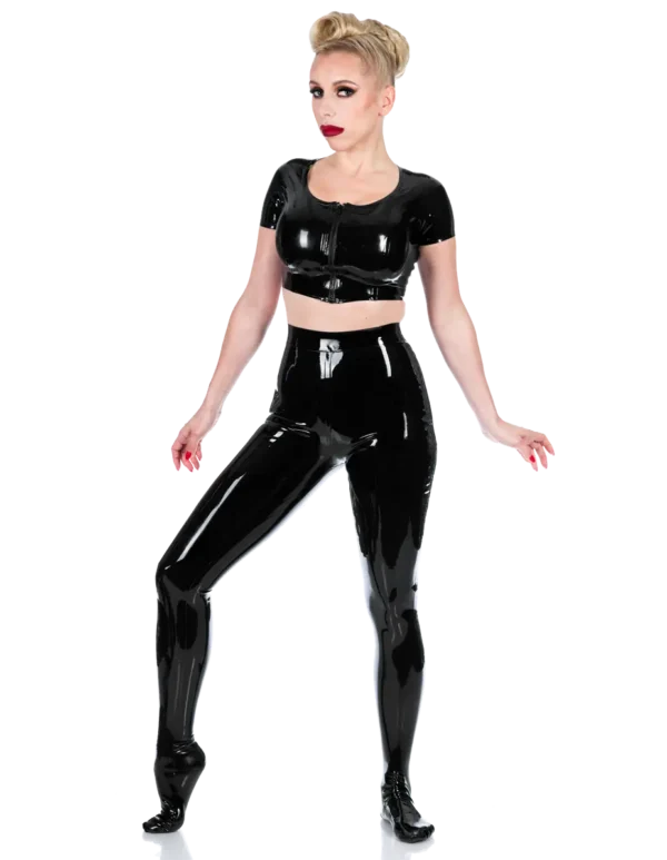 Latex Black Verity Leggings