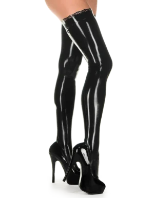 Latex Black Ramona Leggings