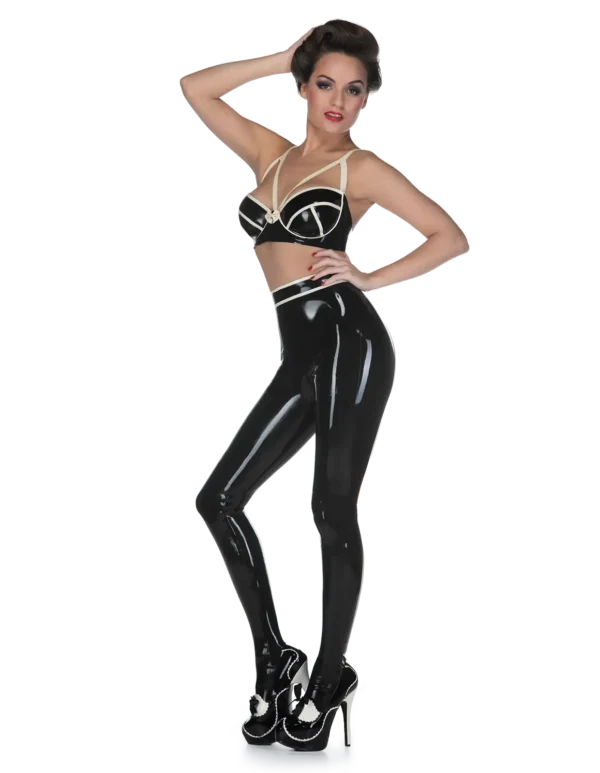 Latex Black Matilda Leggings