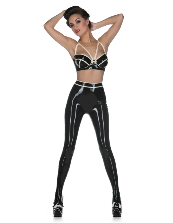 Latex Black Matilda Leggings