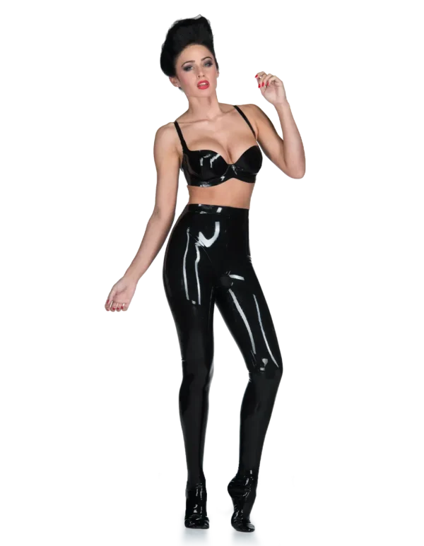 Latex Princess Leotard Leggings