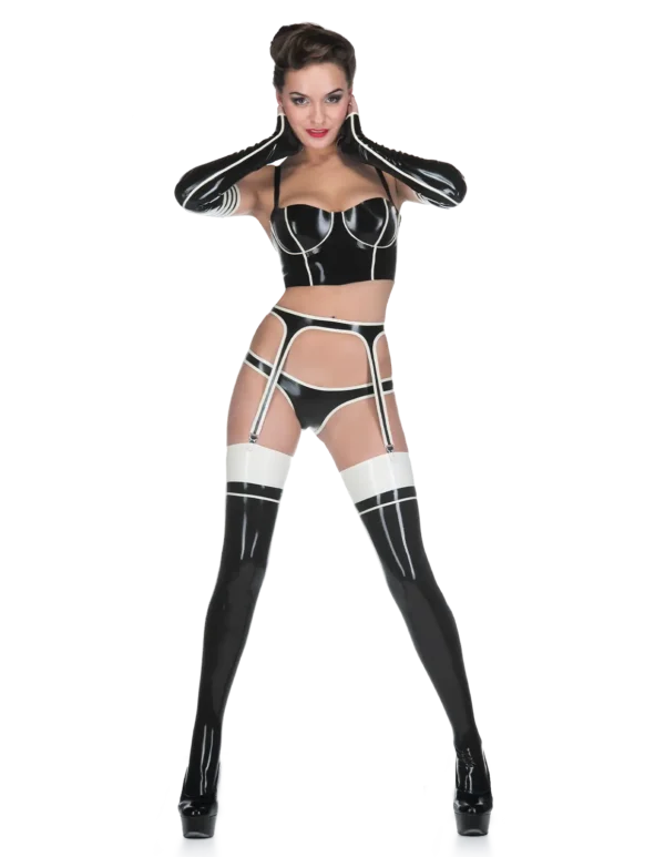 Latex Translucent Natura Lulu Stockings