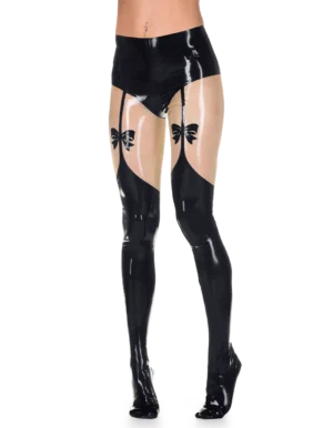 Latex Black Twinkletoe Leggings