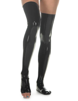 Latex Black Twinkletoe Leggings