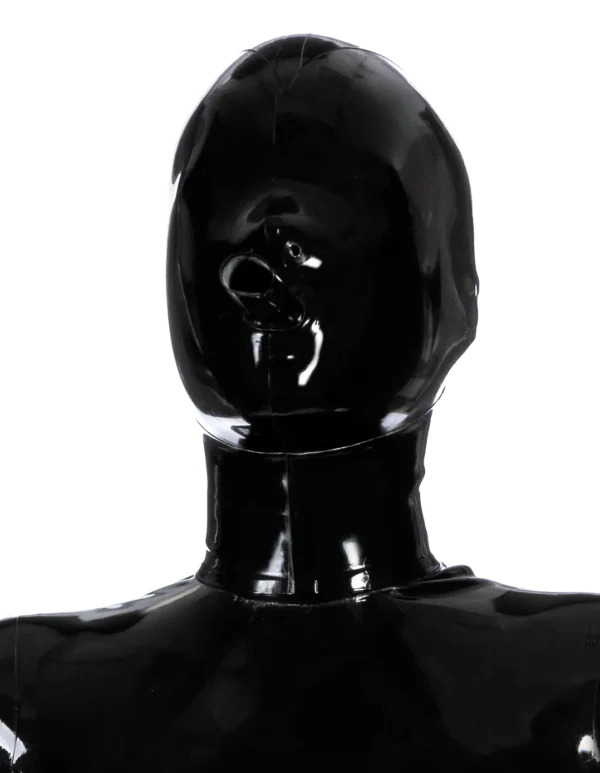 Latex Black Finola Hood