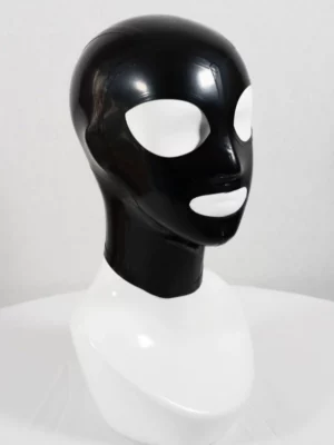 Cat Eyes Latex Hood - Premium Quality