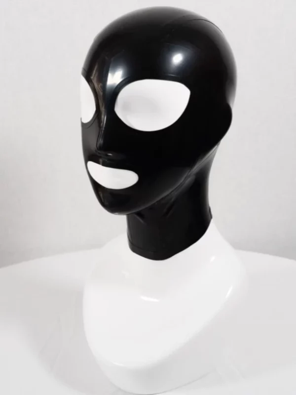 Cat Eyes Latex Hood - Premium Quality