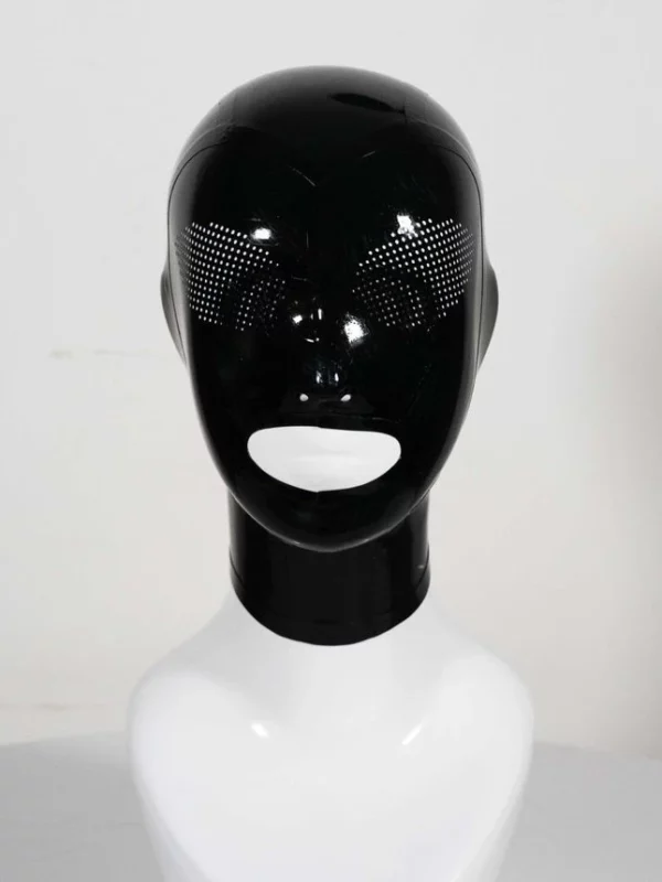 Latex Hood, Micro Perforations, Unisex