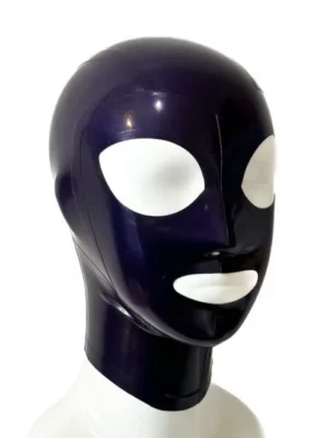 Latex Hood, Seductive Purple, Female Cut