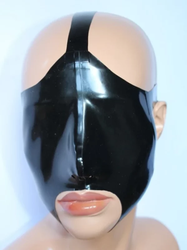 Black Latex Trust Mask