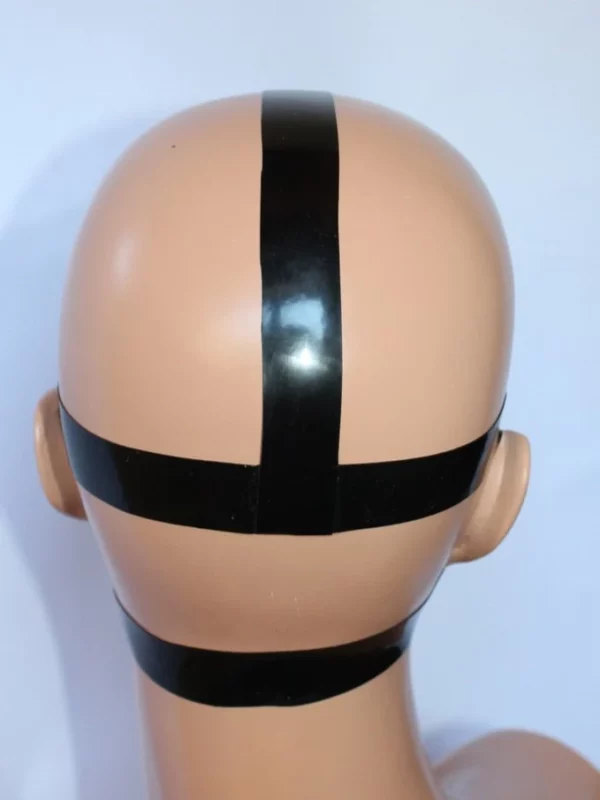 Black Latex Trust Mask