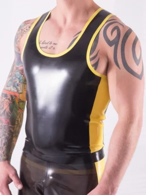 Latex Mens Vest/Tank Top