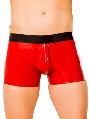 Latex Ultimo Red & Black Shorts