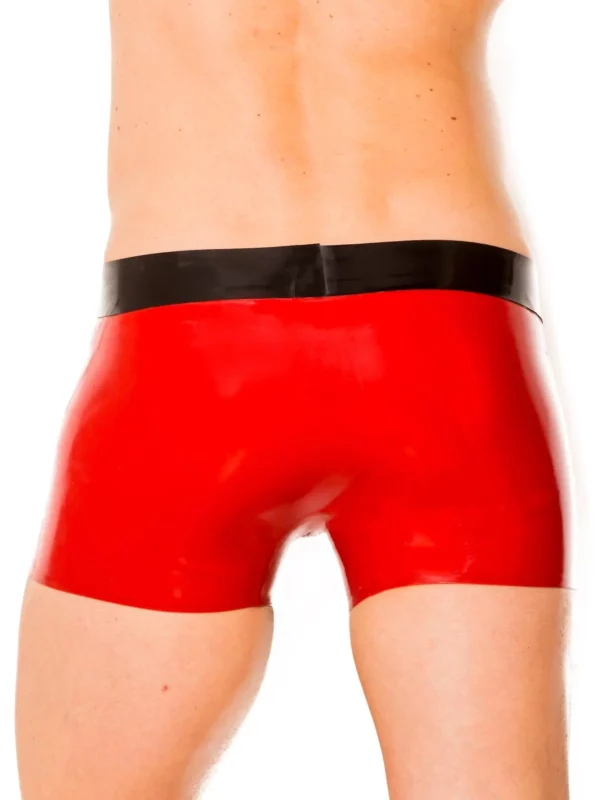 Latex Ultimo Red & Black Shorts