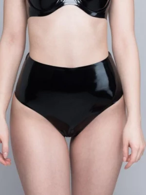 Daring High Waist Latex Panty