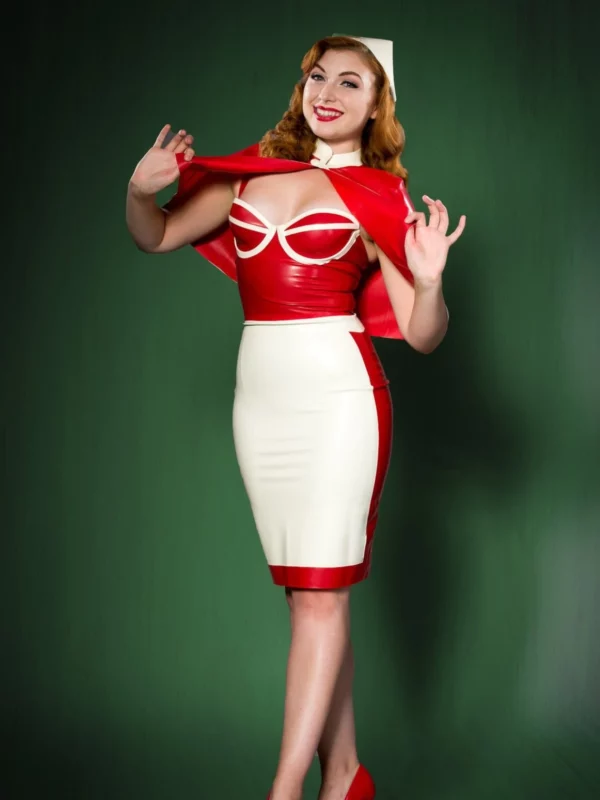 Latex Vintage Nurse Set