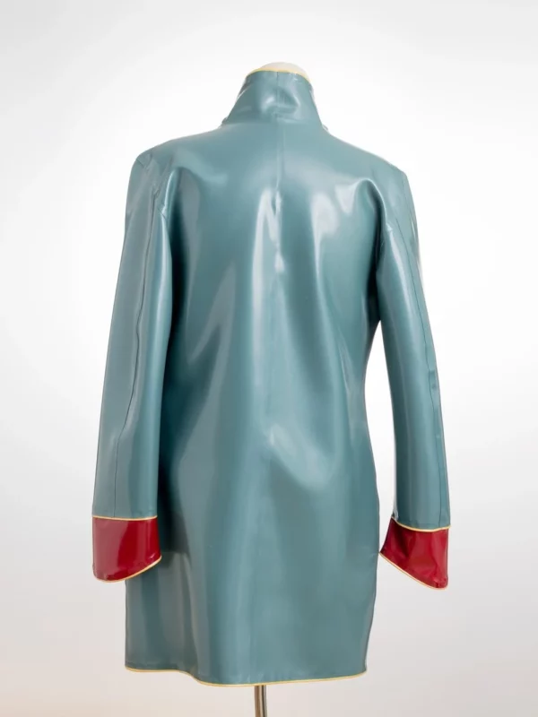 Uniform jacket made of latex