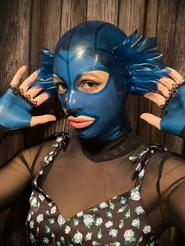 The Merfolk Latex Hood