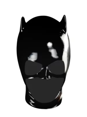 Latex Catwoman Hood